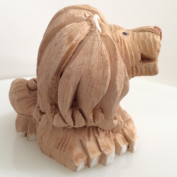 Vintage hand sculpted in Uruguay clay lion - Picture 5 of 7
